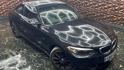 Begagnad BMW 220 M Sport 190 HK (139 kW) 2015 Svart Sportkupé