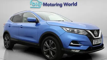 Used Nissan Qashqai N-Connecta 140 HP (102 kW) 2020 Blue SUV