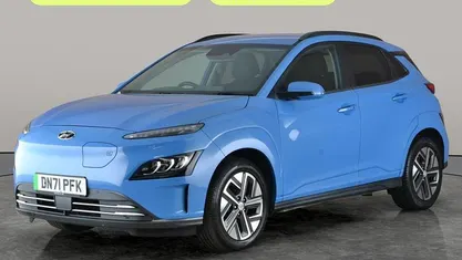Used Hyundai Kona Premium 150 kW (204 HP) 2022 Blue SUV