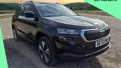 Black magic pearl effect Used 2022 Skoda Karoq SE Drive SUV | £17,500 (Fair price)