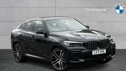 Used BMW X6 M Sport 340 HP (250 kW) 2021 Black SUV