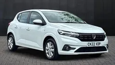 White Used 2022 Dacia Sandero Comfort Hatchback | £11,897 (Fair price)