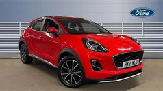 Red Used 2021 Ford Puma Gen-E Titanium SUV | £13,185 (Good price)