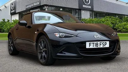 Black Used 2018 Mazda MX5 Inclusive Cabriolet | £17,980 (Fair price)