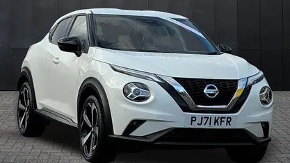 Used Nissan Juke Tekna 114 HP (83 kW) 2022 White SUV