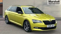 Green Used 2018 Skoda Superb SportlinePlus Estate | £16,490 (Good price)