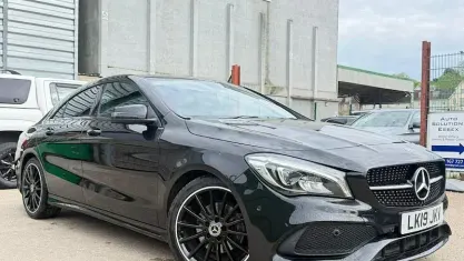 Begagnad Mercedes CLA200 AMG line 156 HK (114 kW) 2019 Svart Sedan