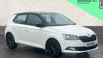 Used Skoda Fabia Colour Edition 95 HP (69 kW) 2021 White Hatchback