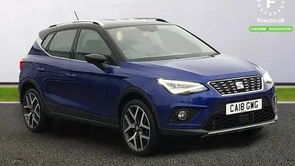 Used Seat Arona XCELLENCE Lux 116 HP (85 kW) 2018 Blue SUV