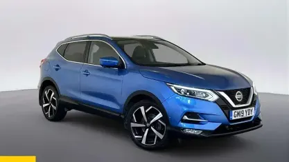 Begagnad Nissan Qashqai S 160 HK (117 kW) 2019 Blå SUV