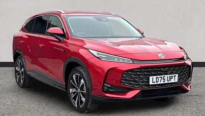 Used MG HS Trophy 224 HP (164 kW) 2024 Tri coat dynamic red SUV