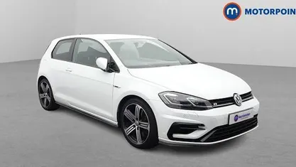 White Used 2018 VW Golf VII R Hatchback | £19,999 (Fair price)