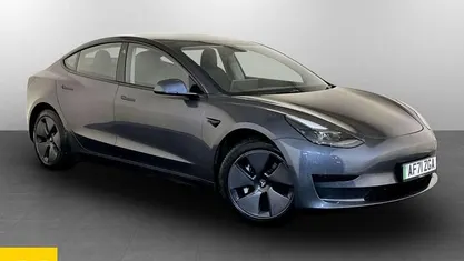 Used Tesla Model 3 Standard Range Plus 366 kW (498 HP) 2021 Grey Sedan