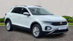 White Used 2023 VW T-Roc Life SUV | £20,495 (Fair price)