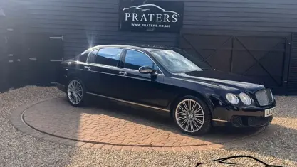 Used Bentley Continental Flying Spur 610 HP (448 kW) 2010 Black Sedan