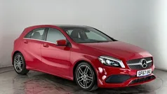 Red Used 2017 Mercedes A180 AMG Line Premium Plus Hatchback | £14,500 (Fair price)