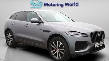 Używany Jaguar F-Pace R-Dynamic 404 KM (297 kW) 2022 Szary SUV