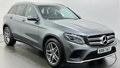 Used Mercedes GLC220 AMG line 170 HP (125 kW) 2017 Grey Estate