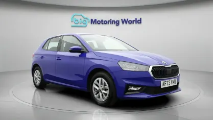Used Skoda Fabia Comfort 110 HP (80 kW) 2023 Blue Hatchback