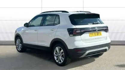 Used VW T-Cross SE 116 HP (85 kW) 2020 White SUV