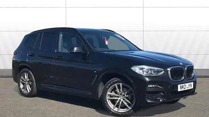Used BMW X3 M Sport 190 HP (139 kW) 2021 Black SUV