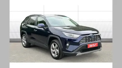Used Toyota RAV4 Hybrid 218 HP (160 kW) 2019 Blue SUV