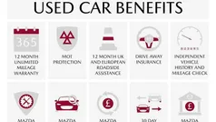 Deep crystal blue Used 2023 Mazda CX-5 Exclusive-Line SUV | £24,997 (Fair price)