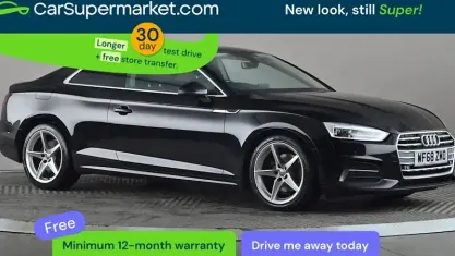 Begagnad Audi A5 Sport 150 HK (110 kW) 2018 Svart Sportkupé