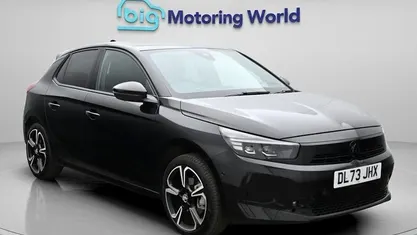 Used Vauxhall Corsa Ultimate 131 HP (96 kW) 2023 Black Hatchback