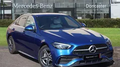 Blue Used 2024 Mercedes C200 AMG line Sedan | £30,750 (Fair price)