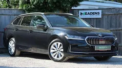 Midnight black metallic Used 2024 Skoda Superb SE Technology Estate | £27,295 (Fair price)