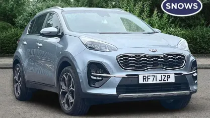 Used Kia Sportage GT-Line 136 HP (100 kW) 2021 Silver SUV