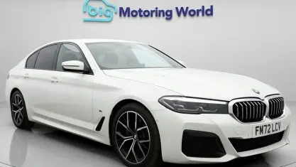 Used BMW 520 M Sport 190 HP (139 kW) 2022 White Sedan