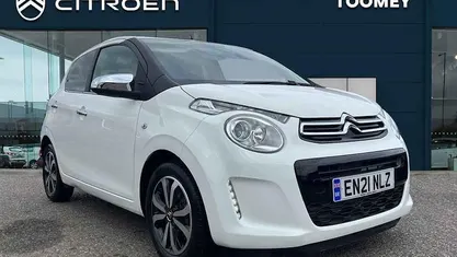 Used Citroën C1 Shine 72 HP (52 kW) 2021 White Hatchback