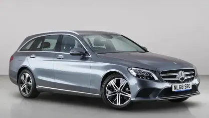 Used Mercedes C200 184 HP (135 kW) 2018 Grey Estate