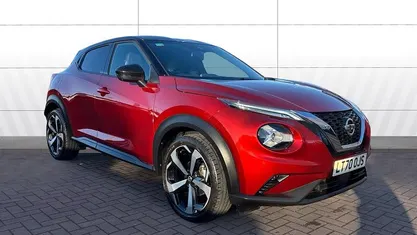 Red Used 2020 Nissan Juke Tekna SUV | £14,626 (Fair price)