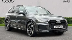 Grey Used 2022 Audi Q7 Black Edition SUV | £46,100 (Fair price)