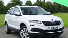 White Used 2020 Skoda Karoq SE Technology SUV | £17,795 (Good price)
