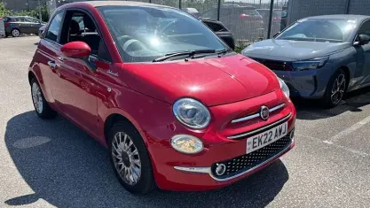 Used Fiat 500C Dolcevita 69 HP (50 kW) 2022 Red Cabriolet