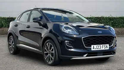 Used Ford Puma Titanium 125 HP (91 kW) 2023 Black SUV