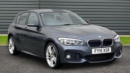 Begagnad BMW 120 M Sport 190 HK (139 kW) 2015 Grå Halvkombi