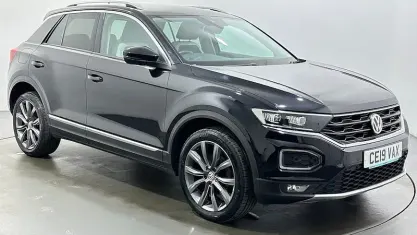 Used VW T-Roc SEL 150 HP (110 kW) 2019 Black SUV