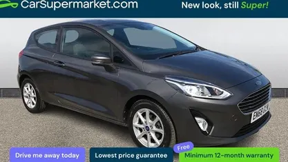 Used Ford Fiesta Zetec 101 HP (74 kW) 2019 Grey Hatchback