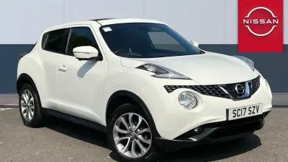 Used Nissan Juke Tekna 116 HP (85 kW) 2017 White SUV