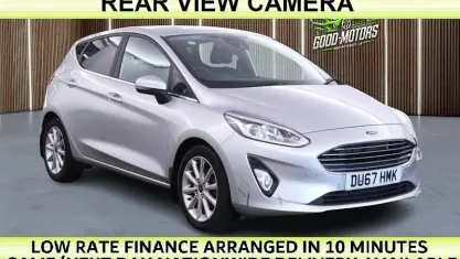 Used Ford Fiesta Titanium 101 HP (74 kW) 2018 Silver Hatchback