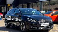 Black Used 2020 Peugeot 308 Hatchback | £10,997 (Fair price)