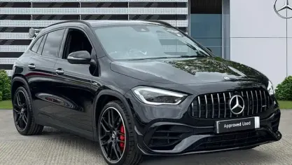 Begagnad Mercedes GLA45 AMG AMG 421 HK (309 kW) 2022 Svart SUV