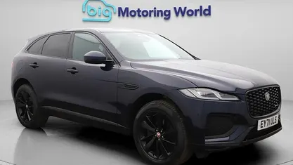 Used Jaguar F-Pace R-Dynamic 250 HP (183 kW) 2021 Blue SUV
