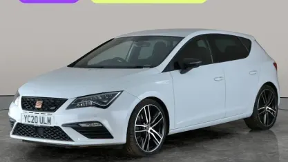 Używany Seat Leon CUPRA 290 KM (213 kW) 2020 Biały Hatchback