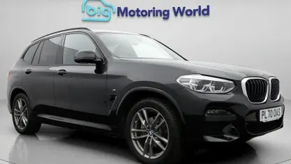 Used BMW X3 M Sport 184 HP (135 kW) 2020 Black SUV